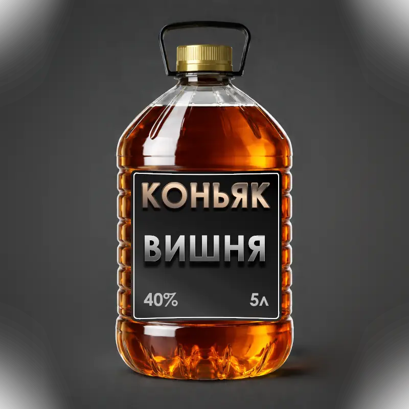 Коньяк Вишня 5л (ПЕТ)